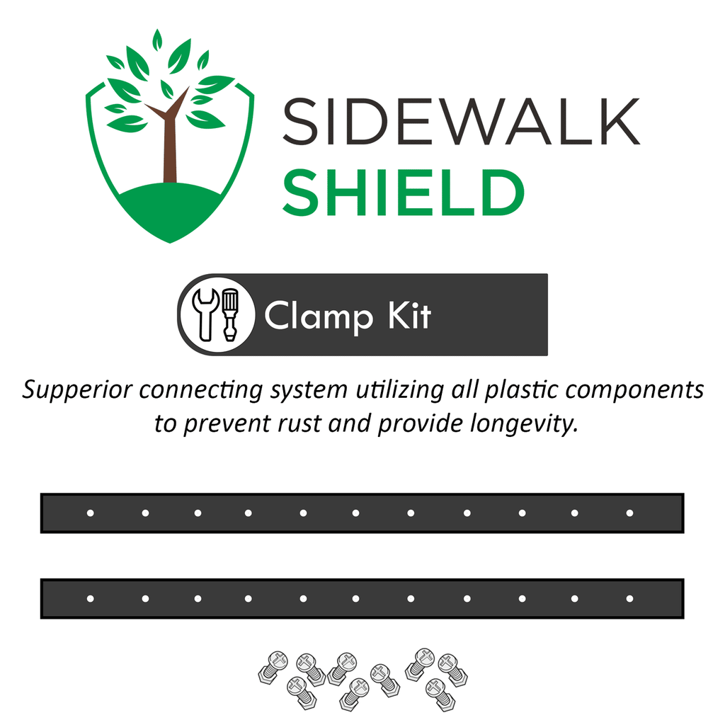 Clamping kit for Sidewalk Shield