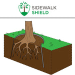 Load image into Gallery viewer, Installation method 1 - Surround a single tree with the tree root barrier

